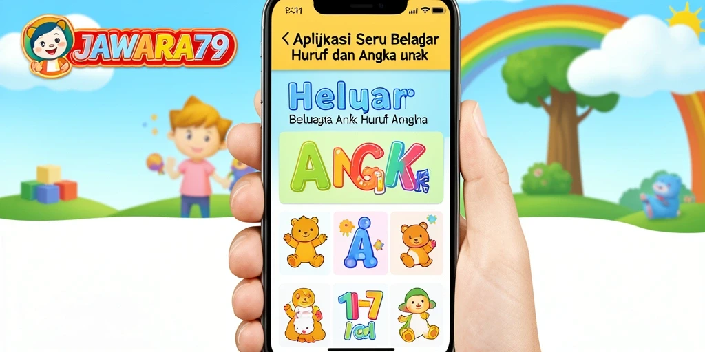 Antarmuka JAWARA79 yang ceria dan interaktif.