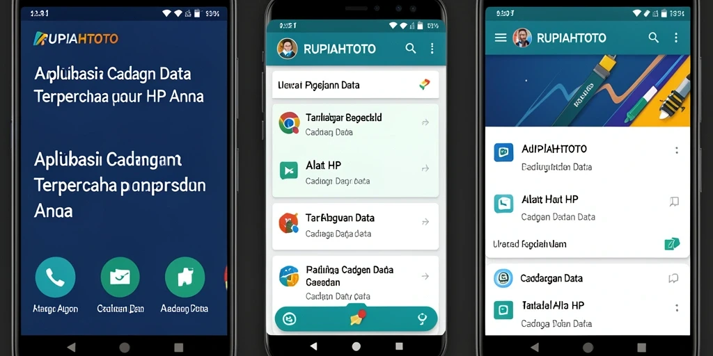 Tampilan antarmuka RUPIAHTOTO untuk cadangan data yang mudah digunakan.